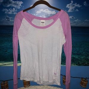 Victoria secret baseball shirt